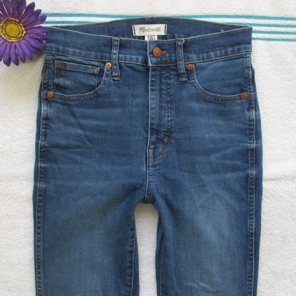 MADEWELL Jeans Size 27 10" High Rise Skinny Denim